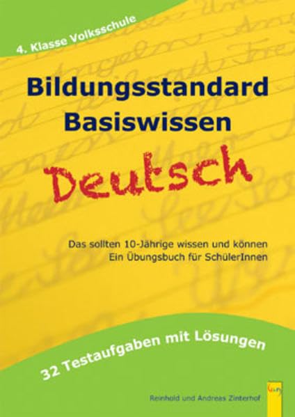 Bildungsstandard Deutsch Basiswissen 4. Klasse Volksschule book