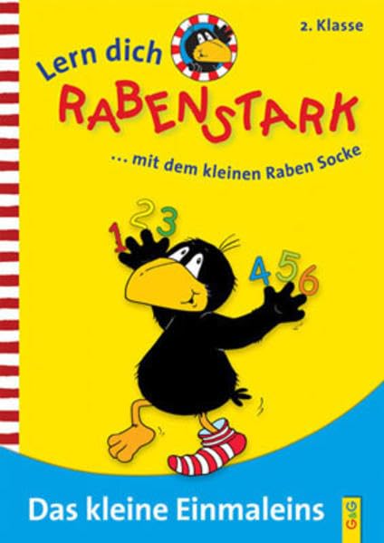 Lern dich rabenstark: Das kleine Einmaleins 2. Klasse: ... mit dem kleinen Raben Socke Study Guides
