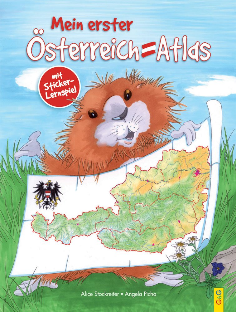 Mein erster Österreich-Atlas mit Sticker-Lernspiel Children's books