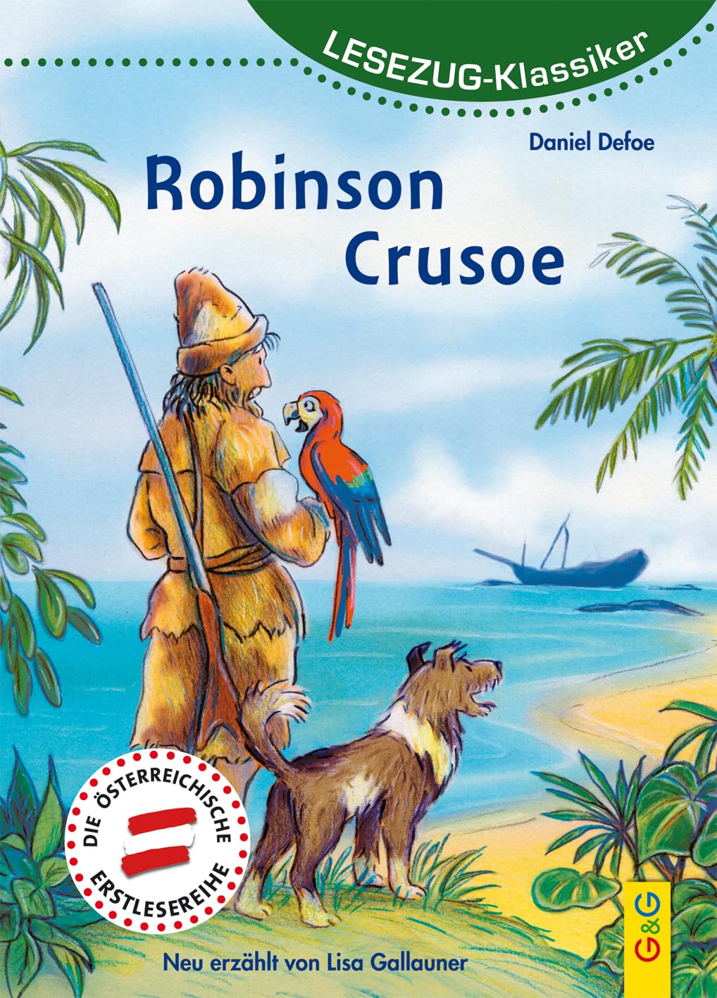 LESEZUG/ Klassiker: Robinson Crusoe Children's books