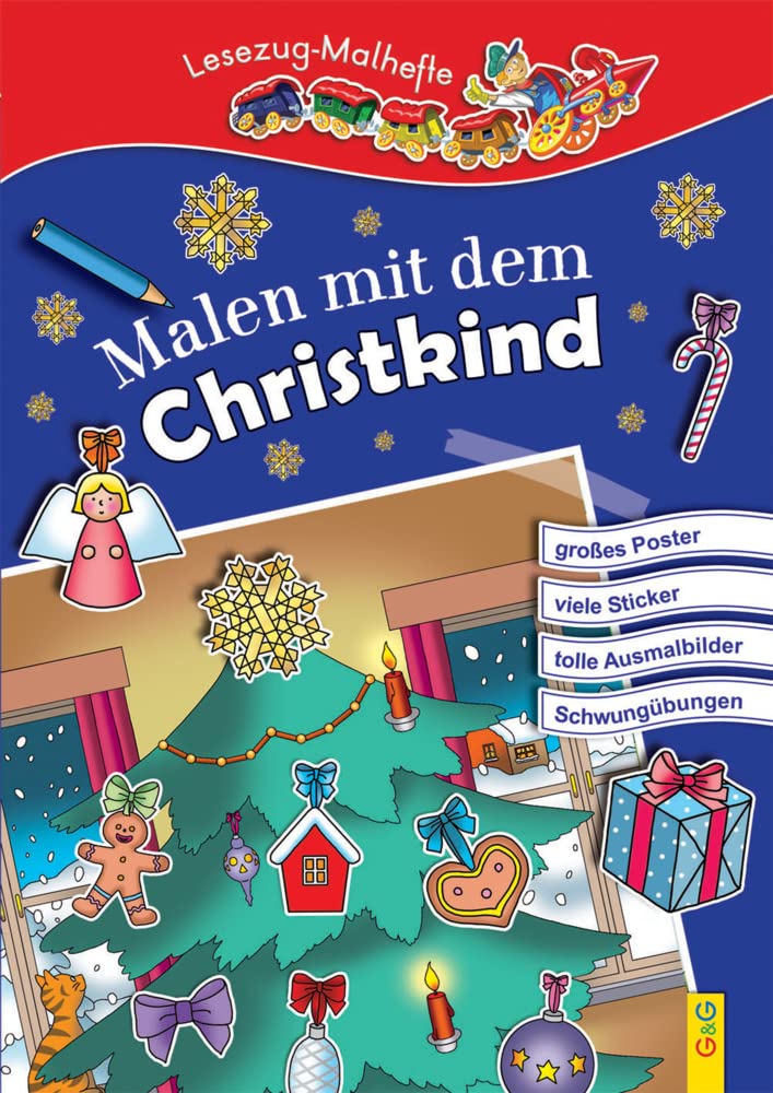LESEZUG/ Malbuch: Malen mit dem Christkind book