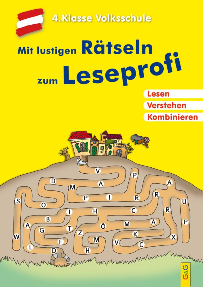 Mit lustigen Rätseln zum Leseprofi - 4. Klasse Volksschule book