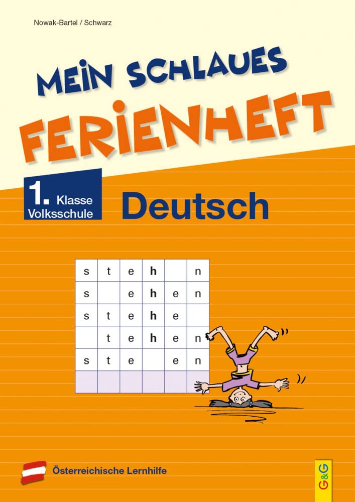 Mein schlaues Ferienheft Deutsch - 1. Klasse Volksschule Study Guides