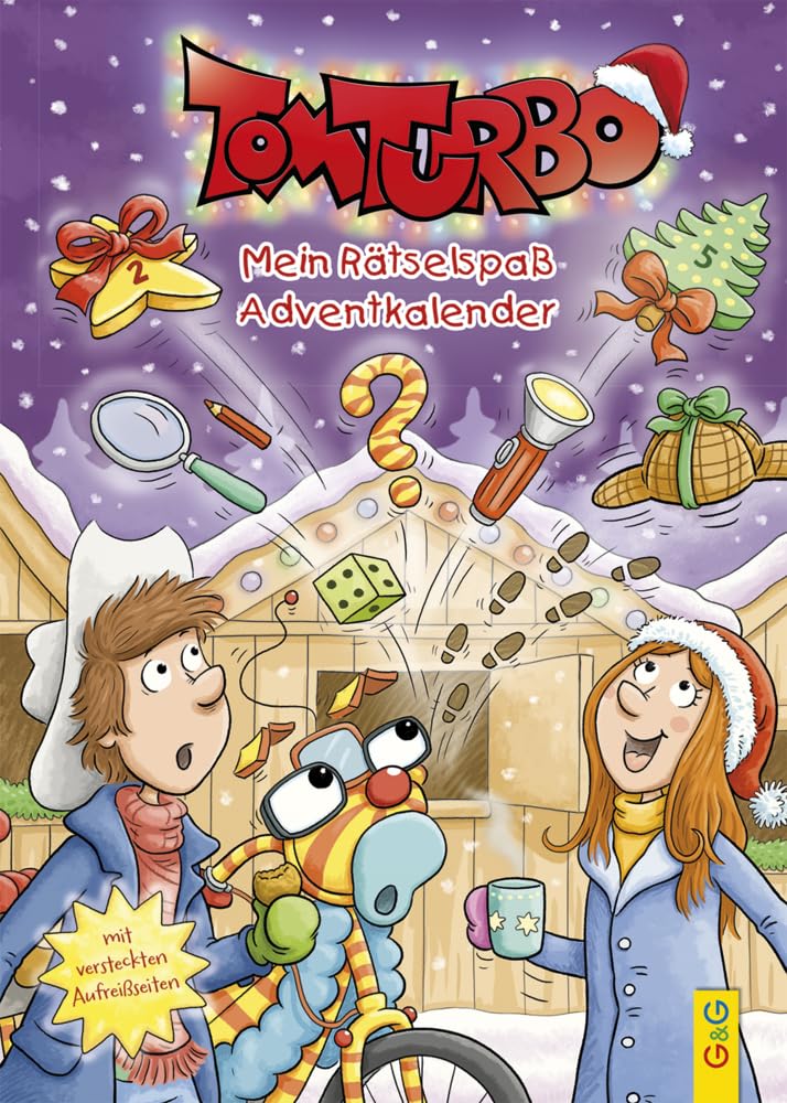 Tom Turbo Mein Rätselspaß Adventkalender book