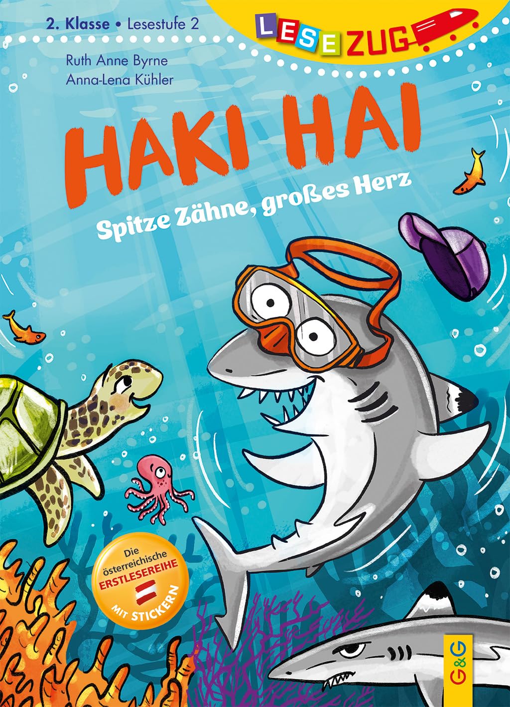 LESEZUG/2. Klasse - Lesestufe 2: Haki Hai - spitze Zähne, großes Herz Novels & Short Stories