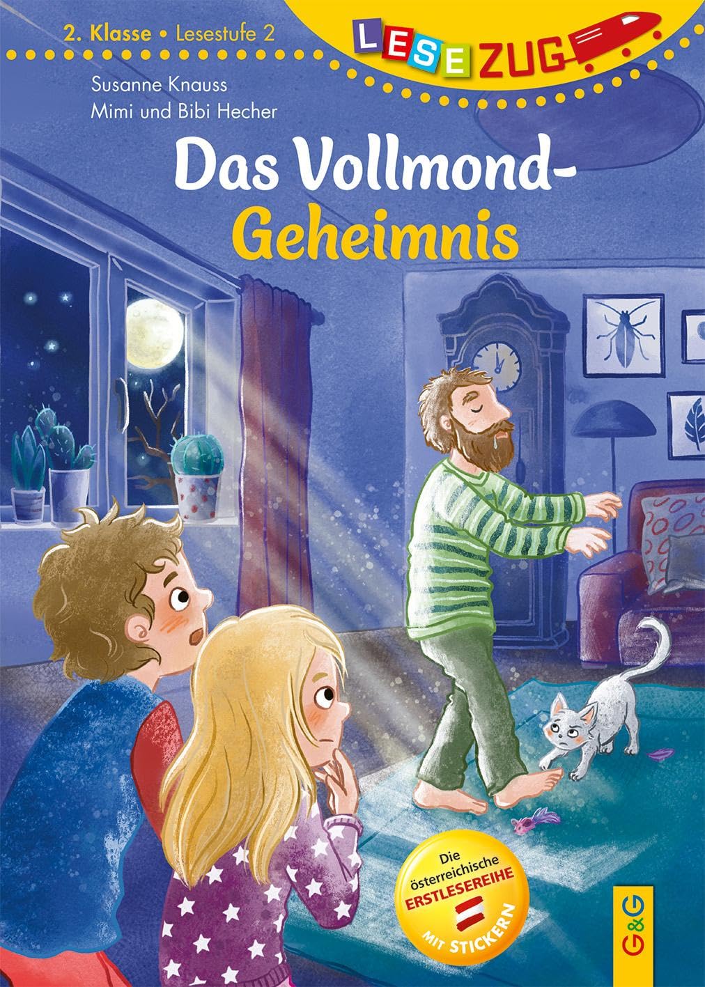 LESEZUG/2. Klasse - Lesestufe 2: Das Vollmond-Geheimnis Novels & Short Stories