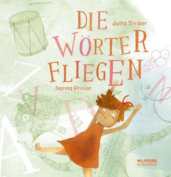 Die Wörter fliegen book