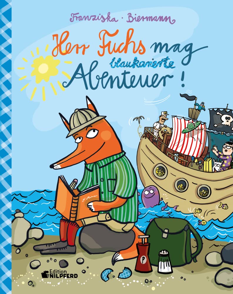 Herr Fuchs mag blaukarierte Abenteuer! Parents & Children