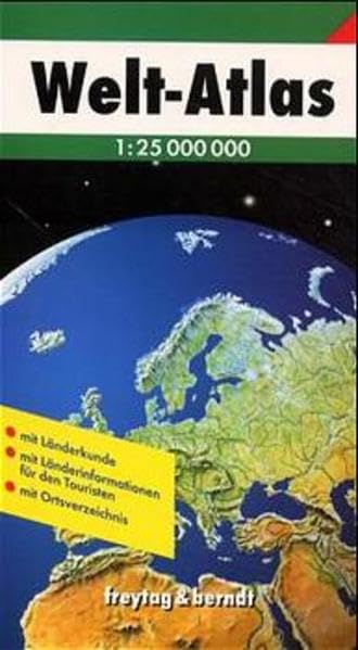 Weltatlas: 1:25 Mill. (freytag & berndt Autoatlas) Leisure, Home & Garden