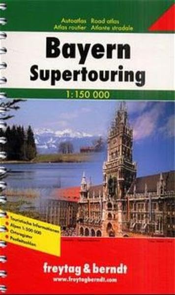 Freytag Berndt Atlanten, Bayern Supertouring: 1:150000 (BTour Sp) (freytag & berndt Autoatlas) Leisure, Home & Garden