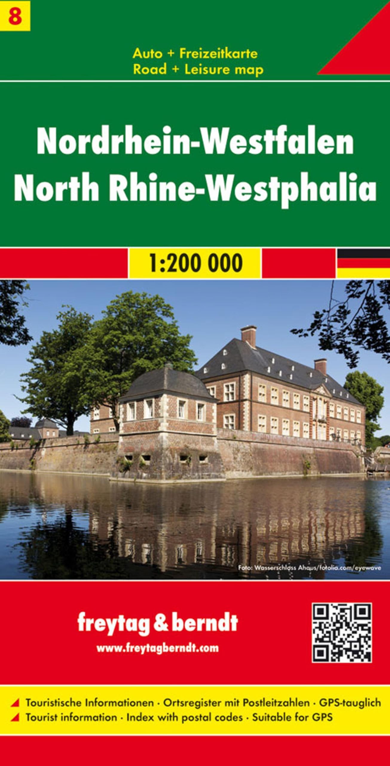 Nordrhein-Westfalen, Autokarte 1:200.000 Leisure, Home & Garden
