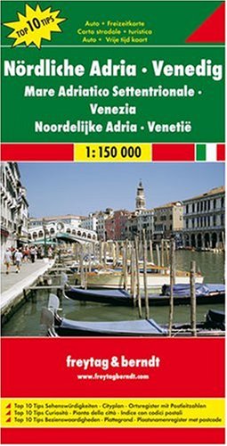 Freytag Berndt Autokarten, Nördliche Adria - Venedig - Maßstab 1:150 000 Leisure, Home & Garden