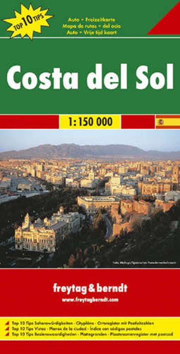 Carte routière : Costa del Sol book