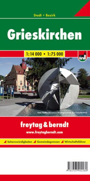 Grieskirchen: 1:14000 - 1:75000 (Small city map, Band 23) Leisure, Home & Garden