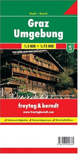 Graz Umgebung. Bezirkskarte- 1 : 3 800 - 1 : 75 000. Leisure, Home & Garden