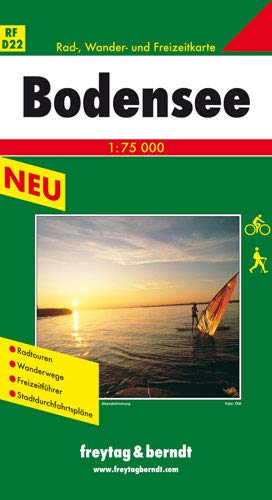 RFD 22 Bodensee 1 : 75 000. Freizeitkarte Maps & Plans
