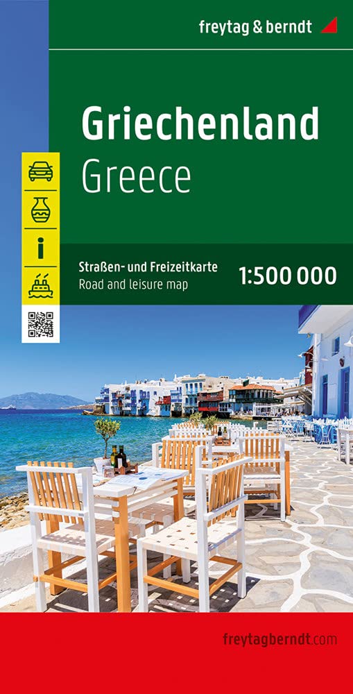 Griechenland, Autokarte 1:500.000 book
