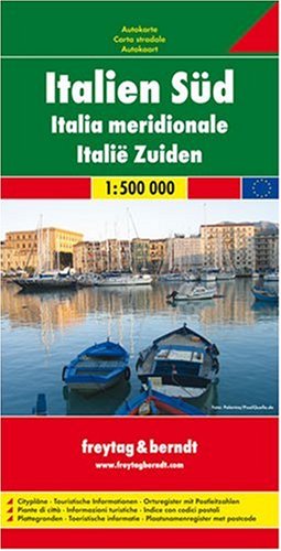 Freytag Berndt Autokarten, Italien Süd 1:500.000 Leisure, Home & Garden