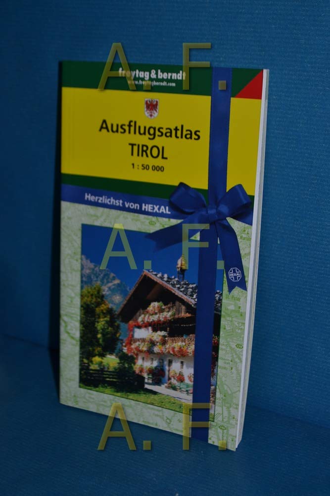 Freytag Berndt Atlanten : Ausflugsatlas Tirol: Toeristische atlas 1:50 000 (freytag & berndt Wander-Rad-Freizeitkarten) Leisure, Home & Garden