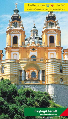 Ausflugsatlas Niederösterreich, Burgenland 1 : 50 000: Ausflugsatlas für Niederösterreich und Burgenland in 46 Kartenblättern mit illustrierten Ausflugszielen Travel Books