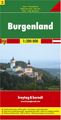 Österreich Set: 3 Blätter in Kunststoff-Hülle. 1:250000 Leisure, Home & Garden