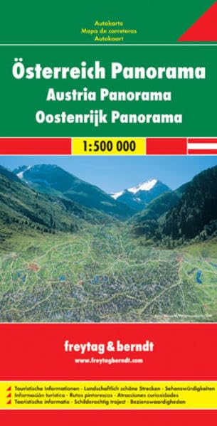 Österreich Panorama: 1:500000 (freytag & berndt Auto + Freizeitkarten) Leisure, Home & Garden