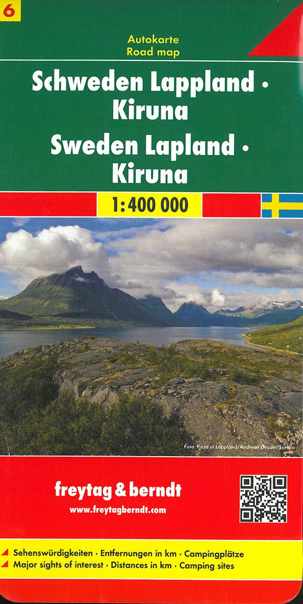 FuB Schweden 06 Lappland / Kiruna 1 : 400 000. Autokarte Leisure, Home & Garden