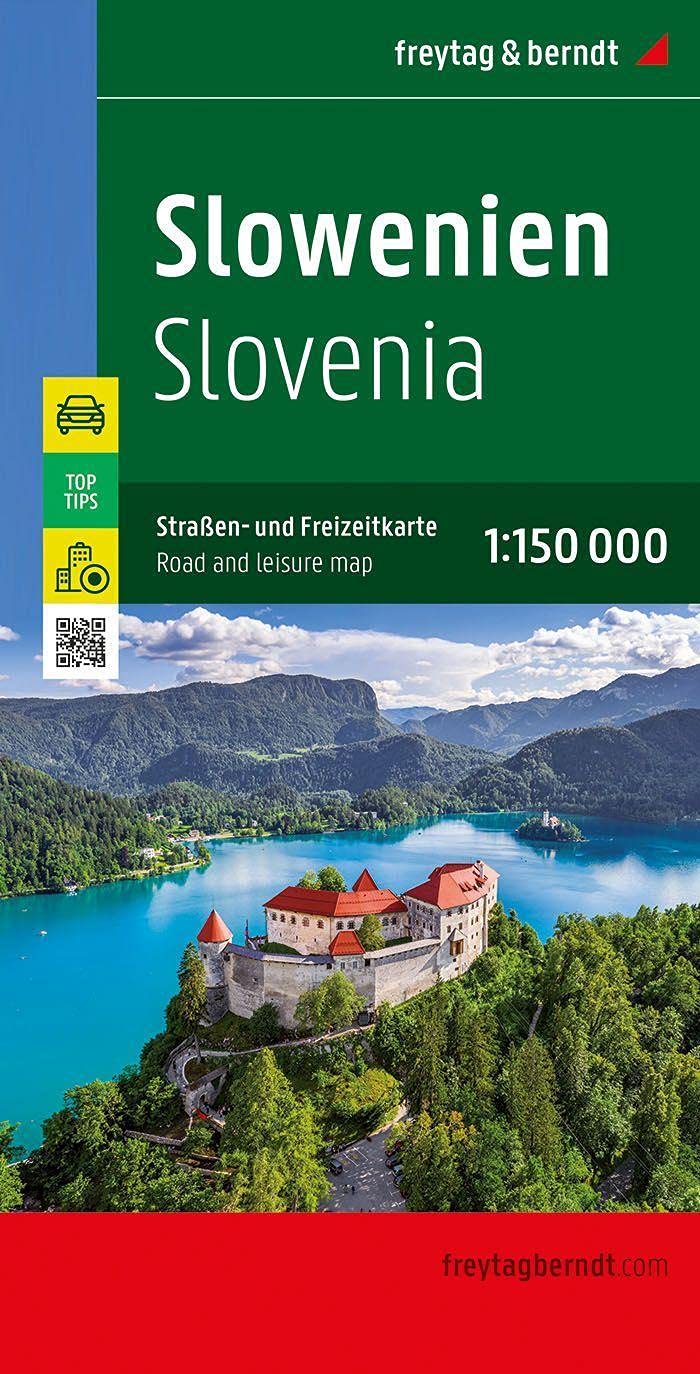 Slowenien, Autokarte 1:150.000, Top 10 Tips Leisure, Home & Garden
