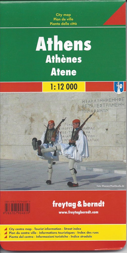 Athen 1 : 15 000. Stadtplan book