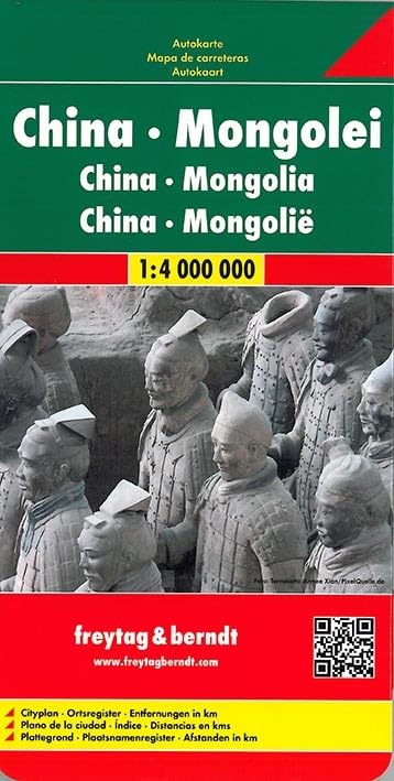 China - Mongolei 1 : 4 000 000 Leisure, Home & Garden