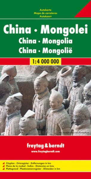 Carte routière : China - Mongolia book