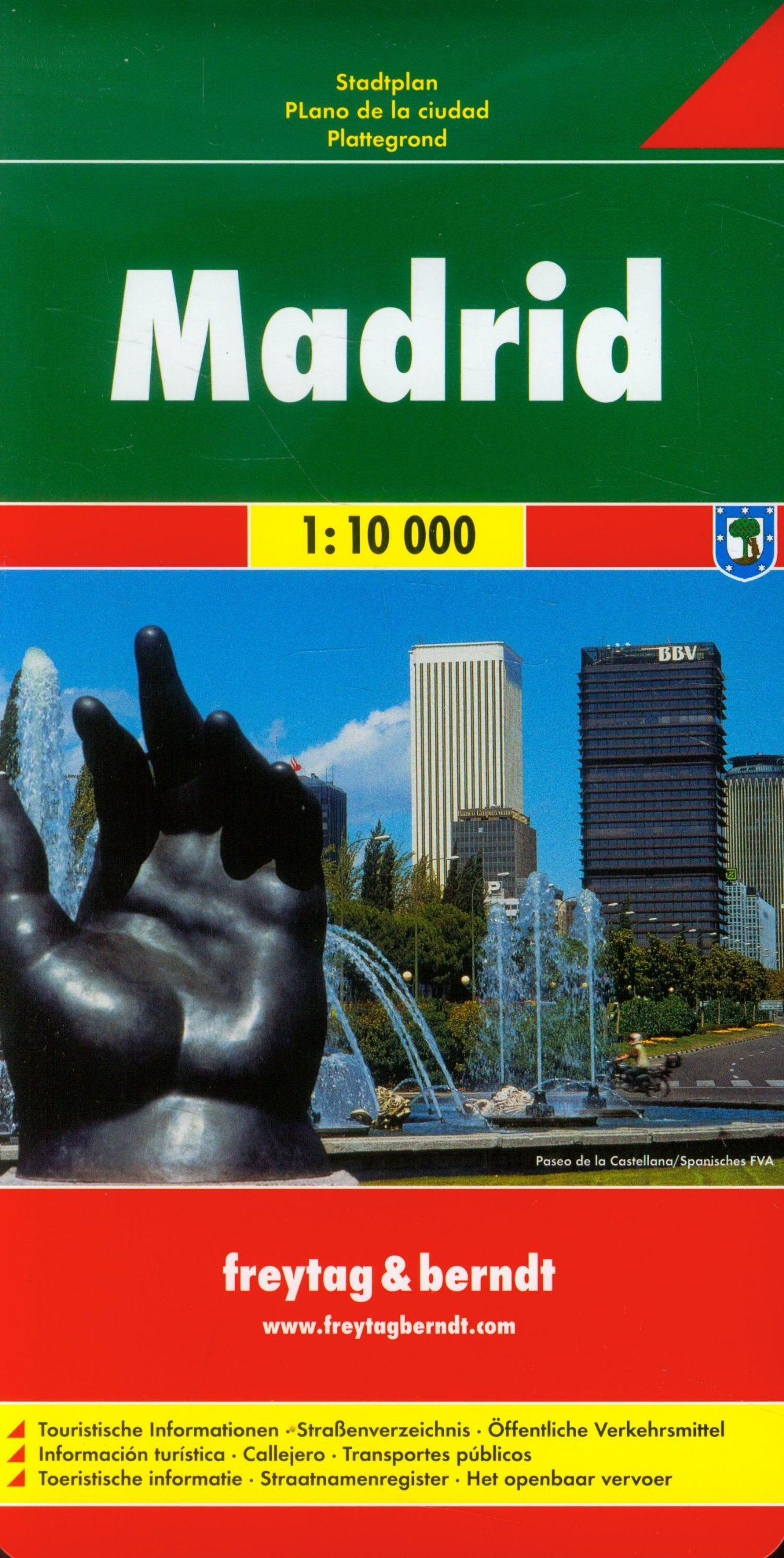 Madrid: 1:10000 (freytag & berndt Stadtplan) Leisure, Home & Garden