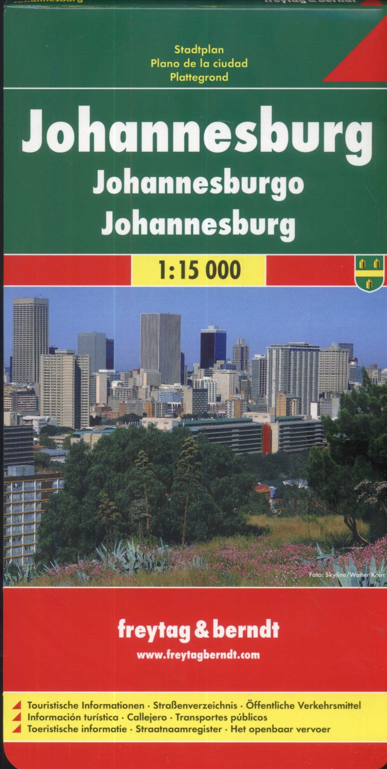 Johannesburg: 1:15000: Touristische Informationen, Straßenverzeichnis, Öffentliche Verkehrsmittel Leisure, Home & Garden