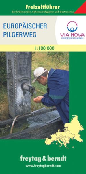 Via Nova Europäischer Pilgerweg Freizeitkarte: 1:100000 Leisure, Home & Garden