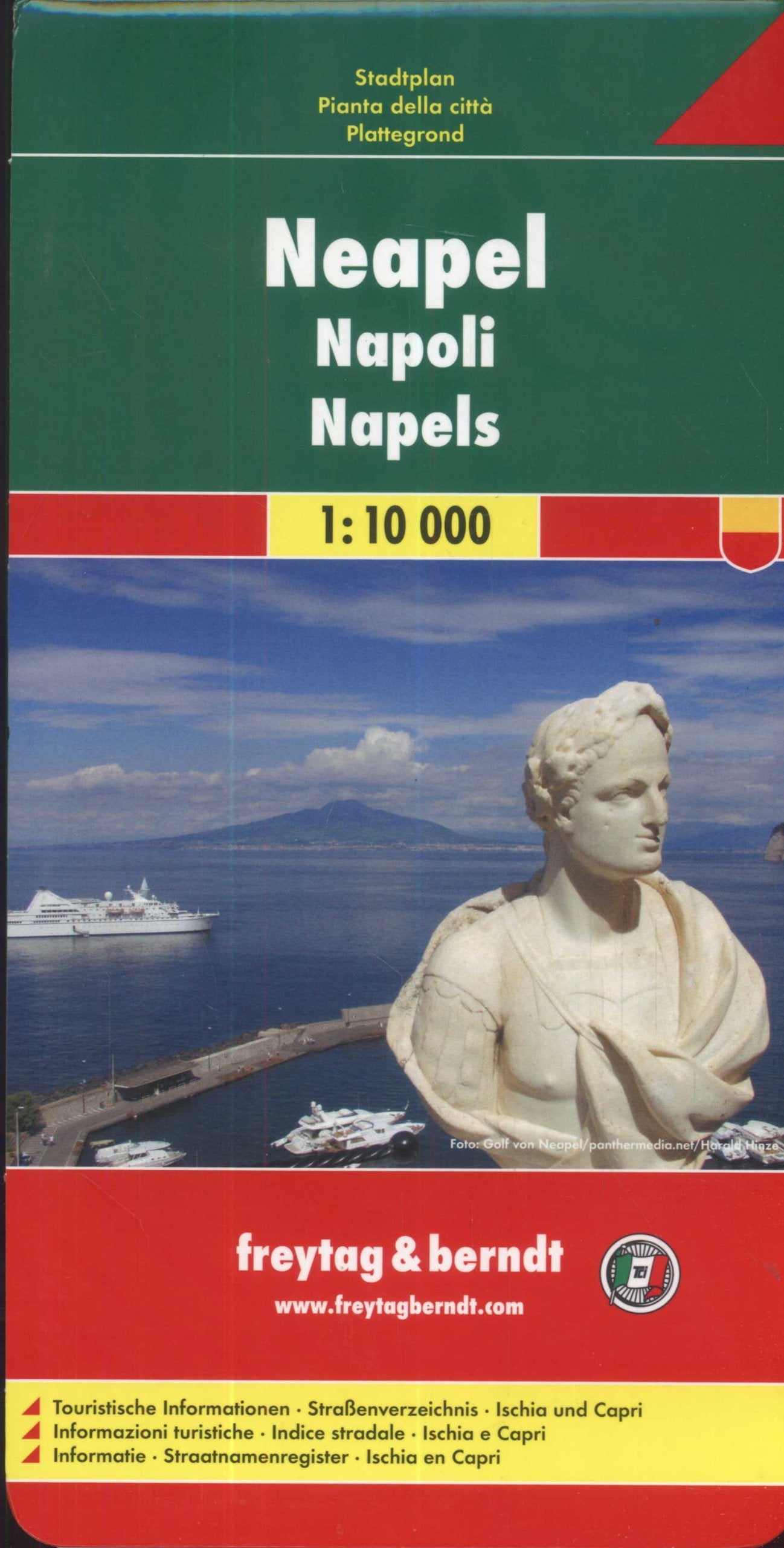 Neapel: 1:10000 (freytag & berndt Stadtplan) Leisure, Home & Garden