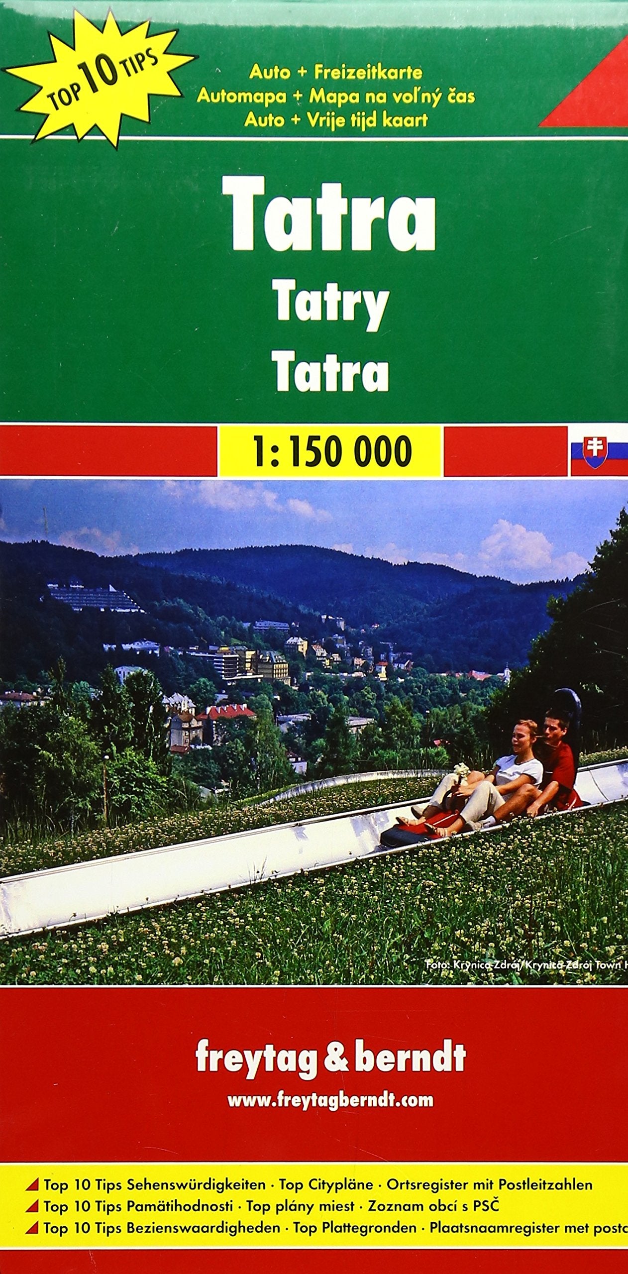 Tatra 1 : 150 000. Auto- und Freizeitkarte Leisure, Home & Garden