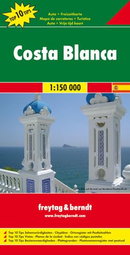 Costa Blanca T10: Toeristische wegenkaart 1:150 000 book