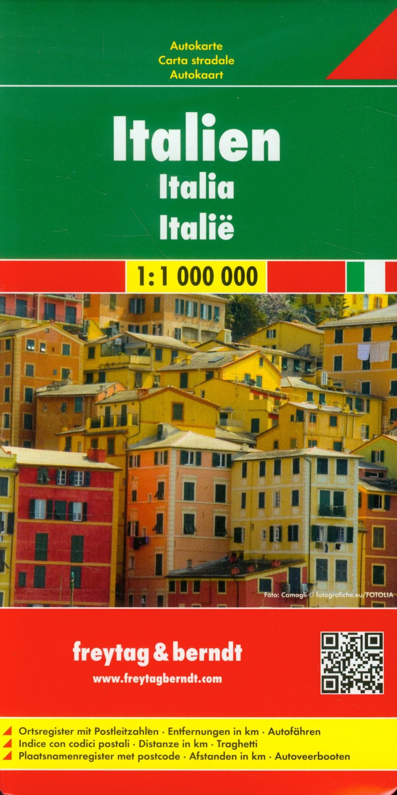 Italien 1:1.000.000, freytag & berndt Autokarte Leisure, Home & Garden