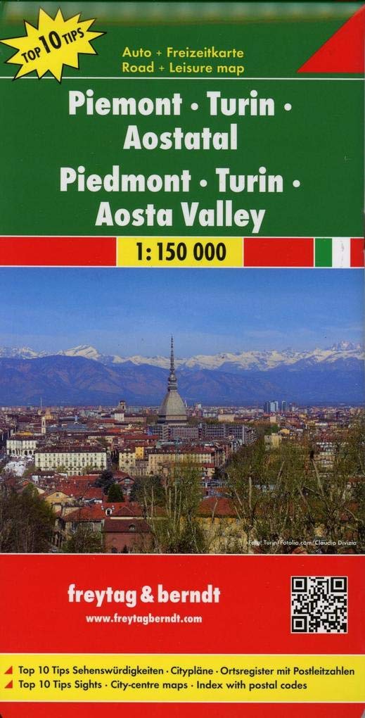 Piemont - Turin - Aostatal 1 : 150 000 Leisure, Home & Garden