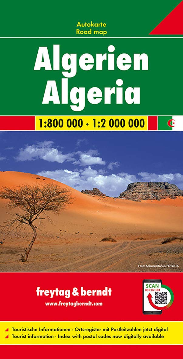 Algerien 1 : 800 000 / 1 : 2 000 000 Leisure, Home & Garden