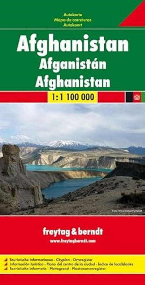 Afghanistan Autokarte 1 : 1 100 000 Leisure, Home & Garden
