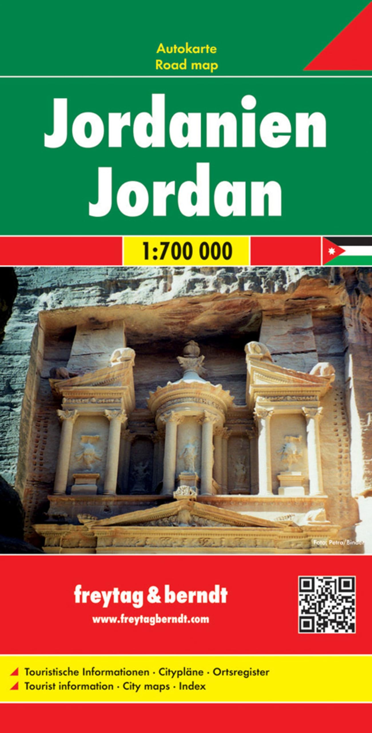 freytag & berndt Straßenkarte Jordanien 1:700.000 Leisure, Home & Garden