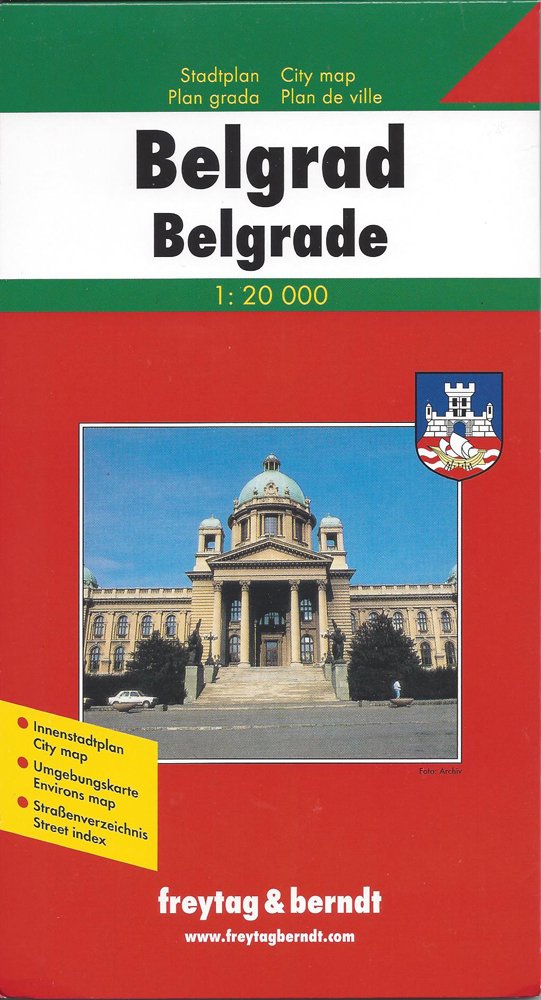 Belgrad: 1:15000 (freytag & berndt Stadtplan) Leisure, Home & Garden