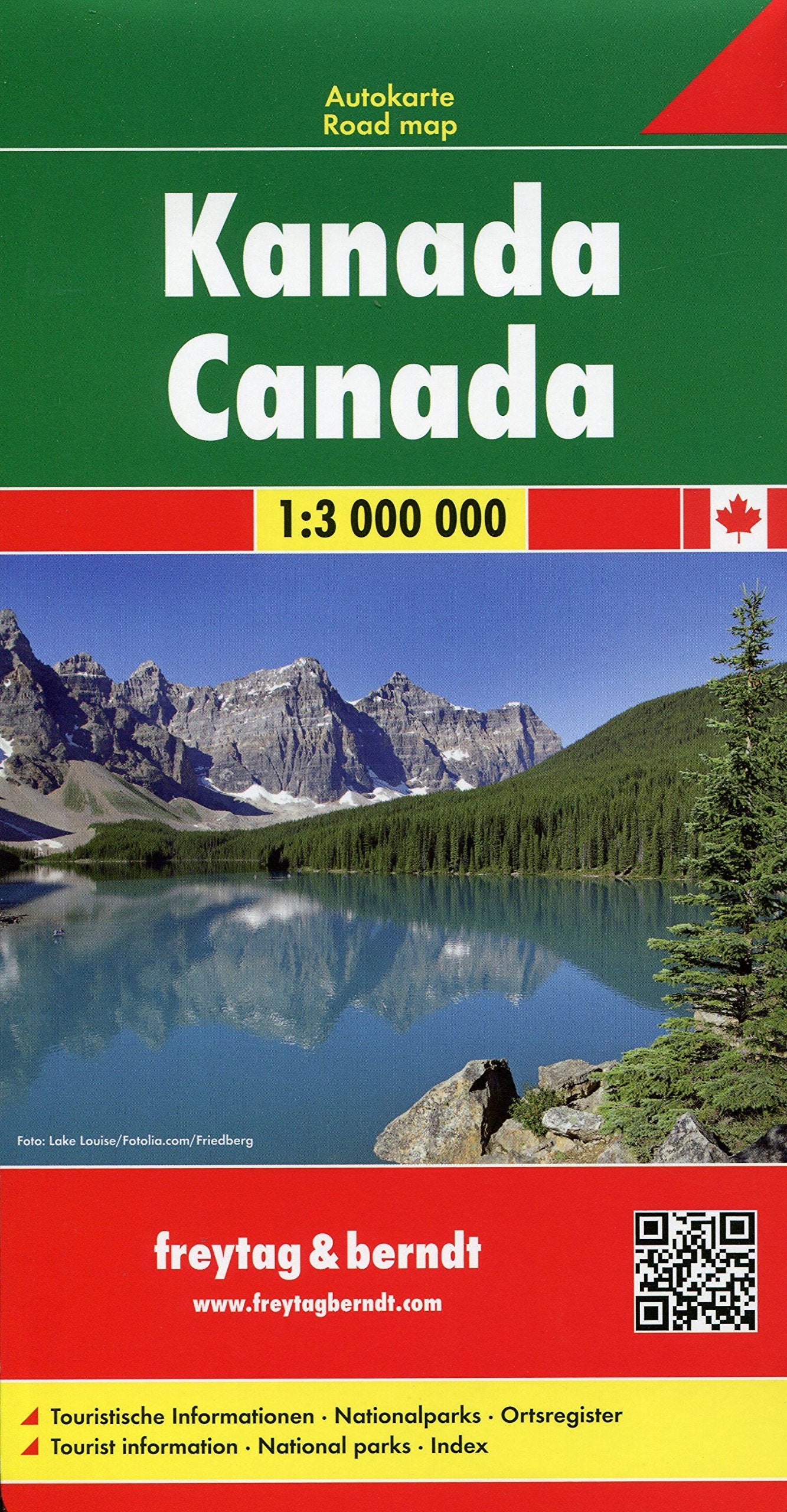 Kanada, Autokarte 1:3.000.000 Leisure, Home & Garden
