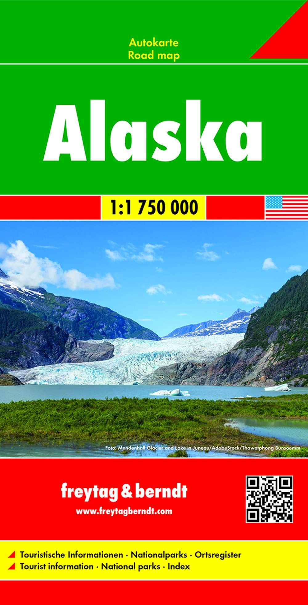 Alaska 1 : 1,75 Mill. Autokarte Leisure, Home & Garden