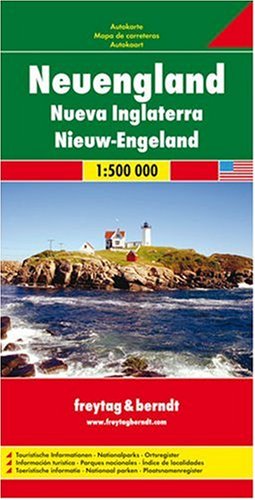 Freytag Berndt Autokarten : Neuengland 1 : 500 000 Leisure, Home & Garden