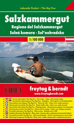 freytag & berndt Straßenkarte Salzkammergut 1:100.000 Leisure, Home & Garden
