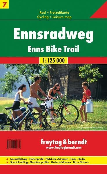 Rad- und Freizeitkarte 07. Ennsradweg 1 : 125 000 Leisure, Home & Garden