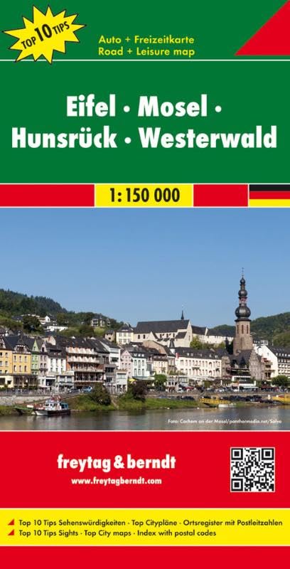Eifel - Mosel - Hunsrück - Westerwald 1 : 150 000 Leisure, Home & Garden