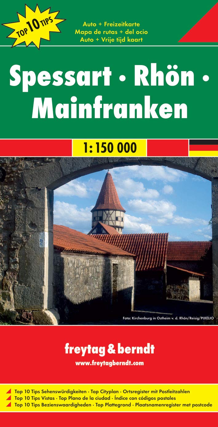 Spessart - Rhön - Mainfranken 1 : 150 000 Leisure, Home & Garden